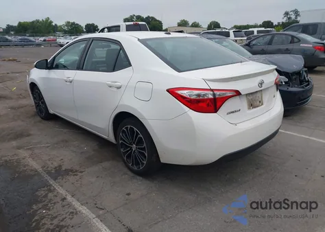 2015 Toyota Corolla S Plus from USA, damaged, VIN 2T1BURHEXFC428707
